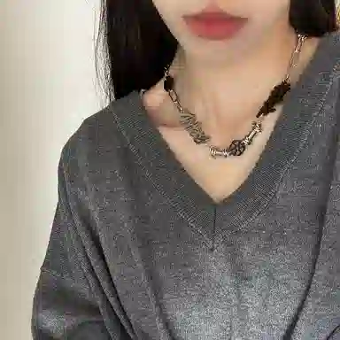 HELIPORT Titanium Steel Necklace