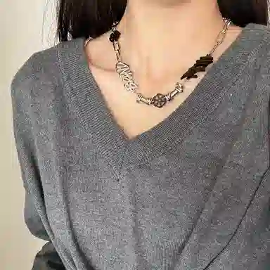 HELIPORT Titanium Steel Necklace