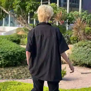 HELIPORT Casual Shirt Black