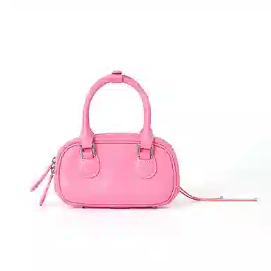 AMAZING SONG Mahjong Bag Cream Yellow/Dark Chocolate