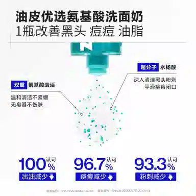 海洋至尊 男士护肤套装通用 深层清洁修护祛痘美白补水保湿控油清爽 礼袋款+两件套 祛痘水杨酸棉片祛痘膏美白洁面美白精华液