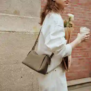 LA FESTIN Medium Crossbody Bag Elephant Grey