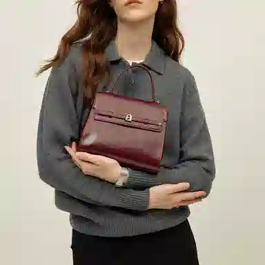 LA FESTIN Kelly Bag Red/Black