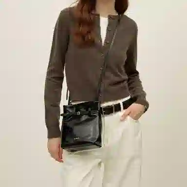 LA FESTIN Bucket Bag Red/Black