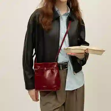 LA FESTIN Bucket Bag Red/Black