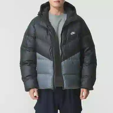 Nike Outdoor Windproof Down Jacket Hooded Men