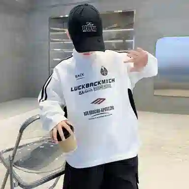 浪莎卫衣 舒适亲肤字母百搭 儿童款
