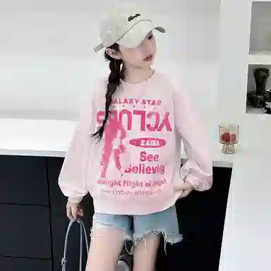 浪莎卫衣 圆领亲肤舒适百搭 儿童款