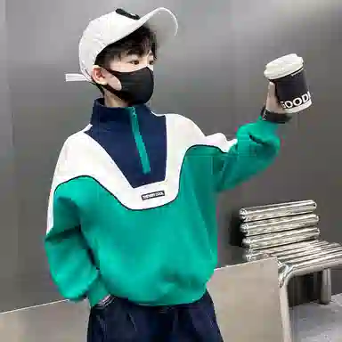 浪莎卫衣 舒适时尚透气亲肤百搭 儿童款