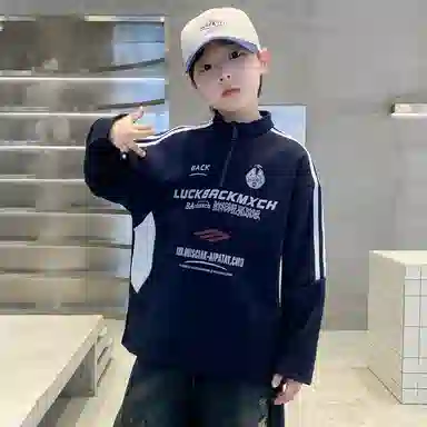 浪莎卫衣 舒适亲肤字母百搭 儿童款