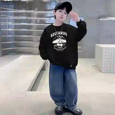 浪莎卫衣 舒适休闲亲肤百搭 儿童款