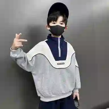 浪莎卫衣 舒适时尚透气亲肤百搭 儿童款