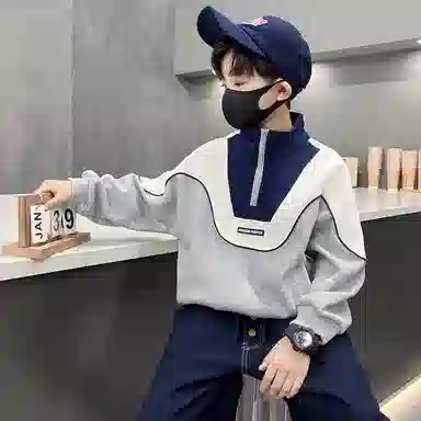 浪莎卫衣 舒适时尚透气亲肤百搭 儿童款