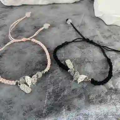 元生伊 【蝶·双生】蝴蝶新中式国潮少女减龄 合金 手链 男女同款情侣款