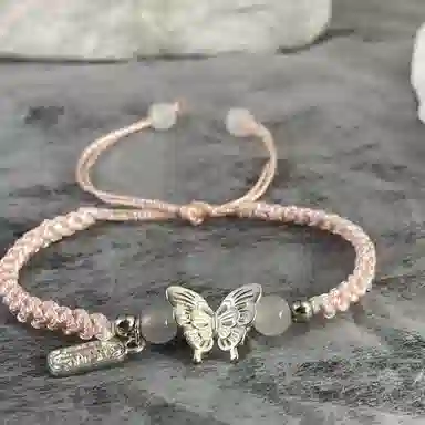 元生伊 【蝶·双生】蝴蝶新中式国潮少女减龄 合金 手链 男女同款情侣款