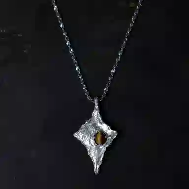 M.Wong Star Eye Pendant Necklace