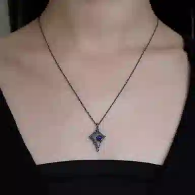 M.Wong Star Eye Pendant Necklace