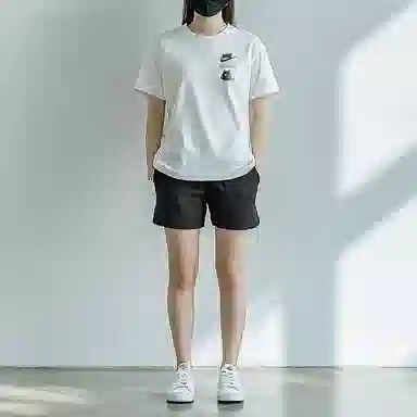 Nike Fish Cat MINI Logo T-Shirt White