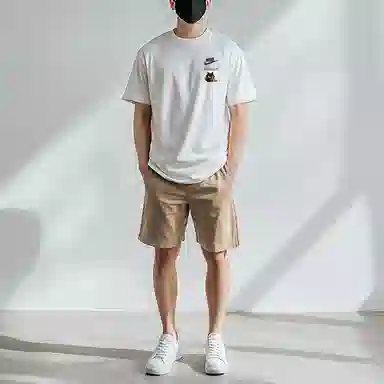 Nike Fish Cat MINI Logo T-Shirt White