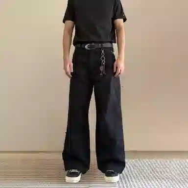 STRANGER LAB Deconstructed Cargo Pants