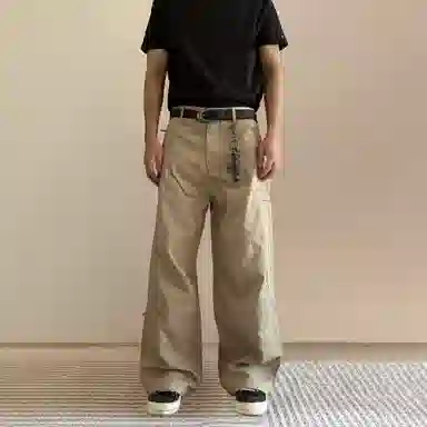 STRANGER LAB Deconstructed Cargo Pants