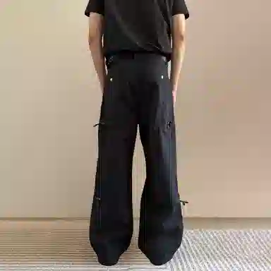 STRANGER LAB Deconstructed Cargo Pants