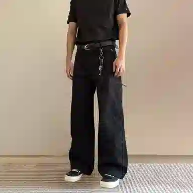 STRANGER LAB Deconstructed Cargo Pants