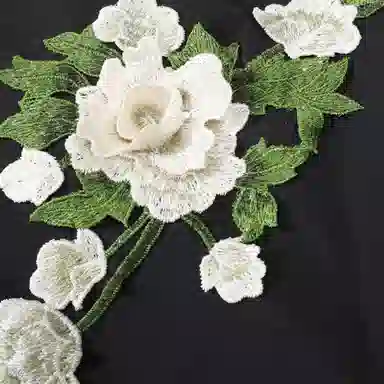 【3D立体浮雕万针刺绣】布客行 美式复古文艺风植物花卉工艺纯色基础简约百搭高级感高街潮流休闲舒适学院华棉重磅长袖卫衣 男女同款