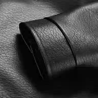 【老钱风高智感PU皮衣】布客行 飞行员教练机能服美拉德港高街休闲轻奢时尚痞帅翻领假两件落肩袖韩版百搭保暖防泼水工装夹克 男女同款