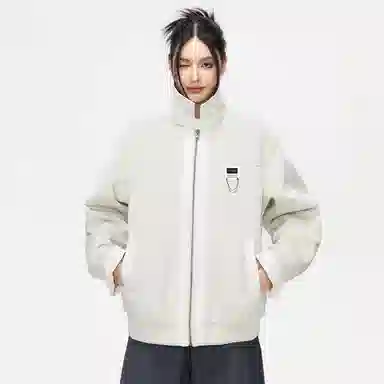 【派克服双面穿】布客行 狼纹绒感座山雕蟒纹拼皮仿水貂兔绒哈灵顿轻奢老钱高级硬挺重工美式复古高街机能美拉德防寒保暖棉服 男女同款