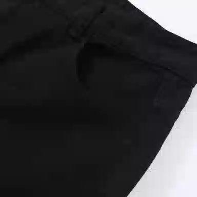 【免搭配夹克灰牛一套】布客行 拼接解构底特律机能废土风复古港风硬挺飞行员教练服弯刀水洗做旧微喇牛仔长裤子休闲运动套装 男女同款