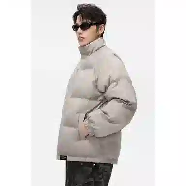 【扎染脏脏面包服】布客行 美式复古立领宽松休闲百搭高级感时尚街头基础通勤加厚保暖防泼水防污做旧废土风无性别主义冬季棉服 男女同款