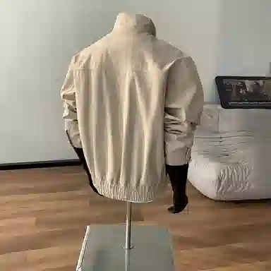 【水洗猫眼外套裤子一套】布客行 美式格子翻领美拉德复古高街上衣夹克直筒做旧微喇基础款抽绳松紧腰牛仔裤休闲运动套装 男女同款