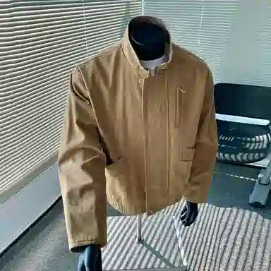 【水洗猫眼外套裤子一套】布客行 美式格子翻领美拉德复古高街上衣夹克直筒做旧微喇基础款抽绳松紧腰牛仔裤休闲运动套装 男女同款