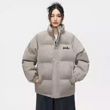 【扎染面包服】布客行 美式复古立领宽松休闲百搭高级感时尚街头基础通勤加厚保暖防泼水防污做旧废土风无性别主义冬季棉袄棉服 男女同款