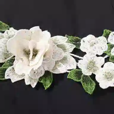 【万针刺绣立体花卉浮雕】布客行 显高显瘦微喇卫裤美式高街简约文艺风弹力松紧腰抽绳直筒阔腿弯刀垂感百搭针织运动长裤休闲裤 男女同款