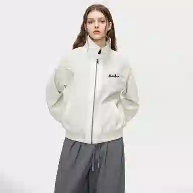 布客行 蟒纹拼皮仿兔绒哈灵顿轻奢老钱风高级感潮服硬挺重磅美式复古高街工装雅痞机车机能风美拉德防寒秋冬保暖皮衣夹克 男女同款