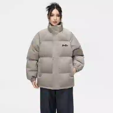 【扎染面包服】布客行 美式复古立领宽松休闲百搭高级感时尚街头基础通勤加厚保暖防泼水防污做旧废土风无性别主义冬季棉袄棉服 男女同款