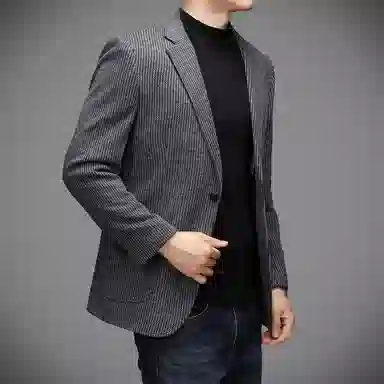 Premium Wool Business Blazer