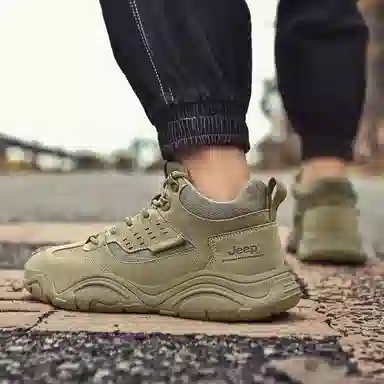 Jeep Outdoor Low-Top Khaki
