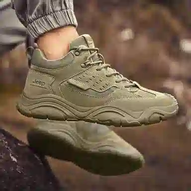 Jeep Outdoor Low-Top Khaki