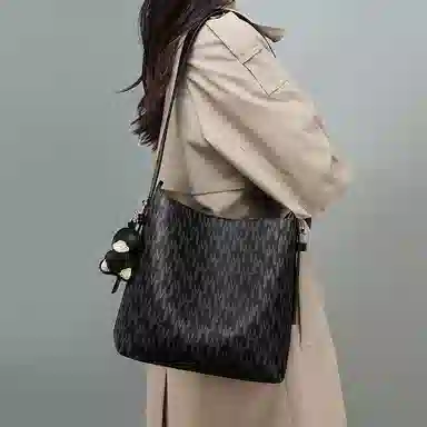 OUBOTE Bucket Bag Black