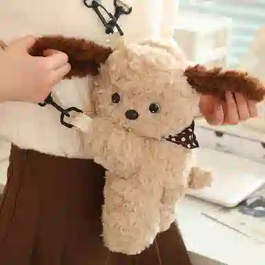 波比熊 小狗趴趴包 玩偶周边