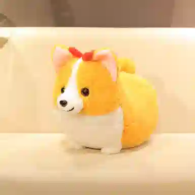 波比熊 柯基狗 玩偶 毛绒公仔