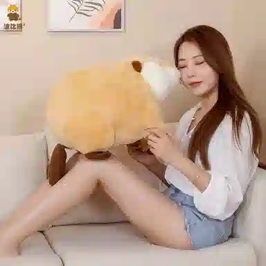 波比熊 软萌可爱 海狸鼠 玩偶 毛绒公仔