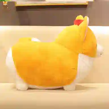 波比熊 柯基狗 玩偶 毛绒公仔