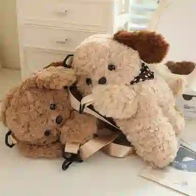 波比熊 小狗趴趴包 玩偶周边