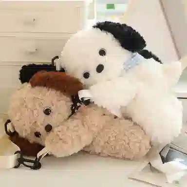 波比熊 小狗趴趴包 玩偶周边