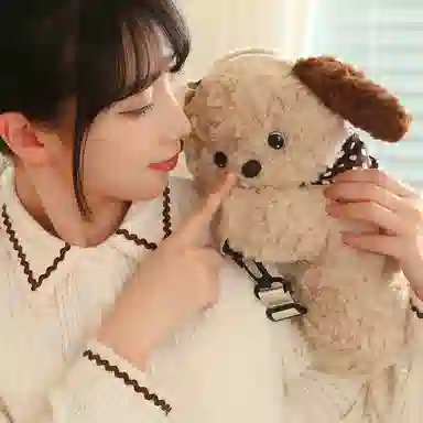 波比熊 小狗趴趴包 玩偶周边