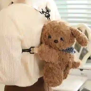 波比熊 小狗趴趴包 玩偶周边